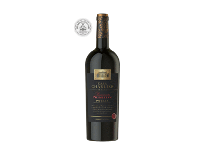 Raud. pusiau sausas vynas CASA CHARLIZE PASSONATA PRIMITIVO, 750 ml