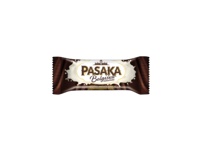 Glaistytas varškės sūrelis PASAKA, su belgišku šokoladu ir kondensuotu pienu, 23%, 40g