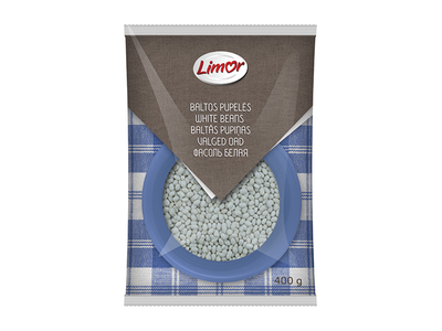 Baltosios pupelės LIMOR, 400 g