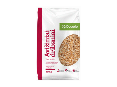 Avižiniai dribsniai DOBELES, 400 g