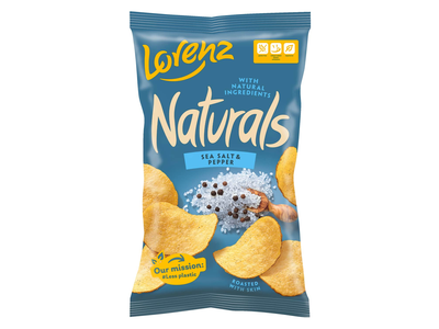 Bulv. traškučiai NATURALS SEA SALT&PEPPER,100