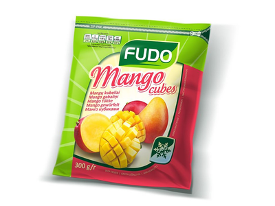 Šaldyti mangų kubeliai FUDO, 300g