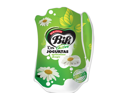 Jogurtas BIFI ACTIVE, natūralaus skonio, 2,2% rieb.,  900 g