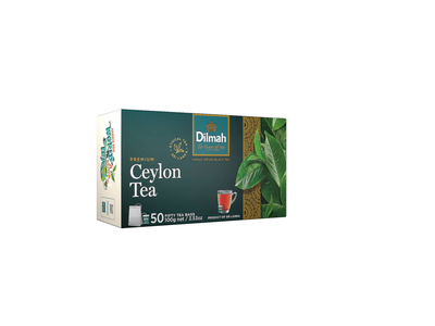 Juodoji arbata DILMAH PREMIUM, 50 x 2 g