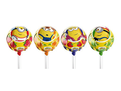 Ledinukas UNO FOODS MINIONS, vaisių skonio, 10 g