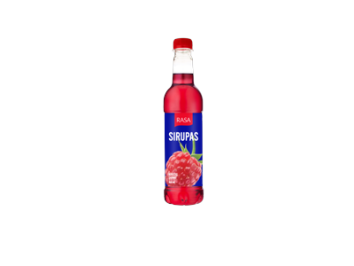 Sirupas RASA, aviečių skonio, 0,5 l