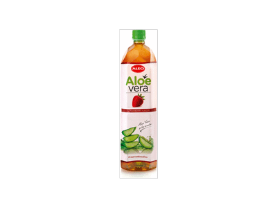 Alavijų gėrimas ALEO STRAWBERRY, braškių skonio, 1.5 l