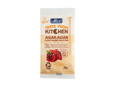 Želatinos pakaitalas AGAR AGAR ALVO, 30 g