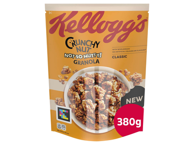 Dribsn. KELLOGG'S CRUNCHY NUT GR.CLAS., 380 g