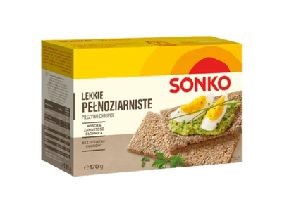 Pilno grūdo duonelės SONKO, 170 g