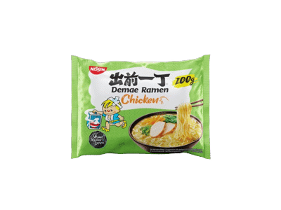 Greitai paruošiami makaronai NISSIN DAMAE, vištienos skonio, 100 g