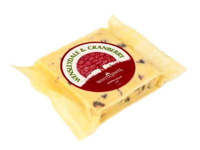 Sūris Wensleydale SINGLETONS & CO, su spanguolėmis, 200g