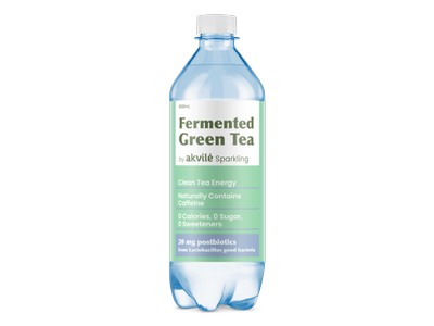 Funkcinis gaivusis gėrimas FERMENTED GREEN TEA BY AKVILĖ, 0,6l