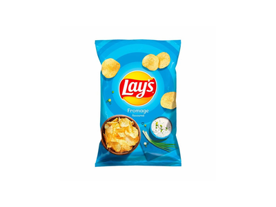 Bulvių traškučiai LAY'S grietinės skonio 130g