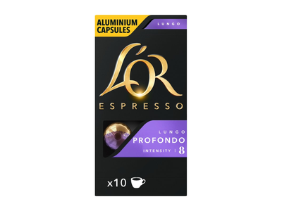 Kavos kapsulės LOR PROFONDO, 10 vnt. 52 g