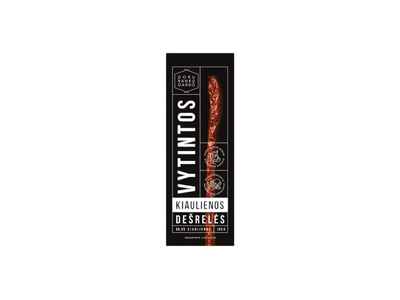 DORA vytintos kiaulienos dešrelės, 105 g