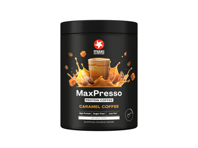 NAUJA! Baltymų kavos mišinys MAXI NUTRITION CARAMEL, 300 g