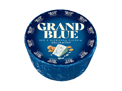 Sūris su mėlynaisiais pelėsiais GRANDBLUE, 60 % rieb. s. m., 1 kg