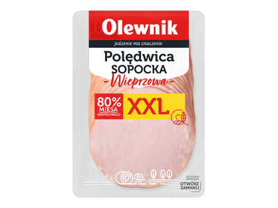 Kiaulienos nugarinė SOPOCKA, rūkyta, griežinėliais, 200 g