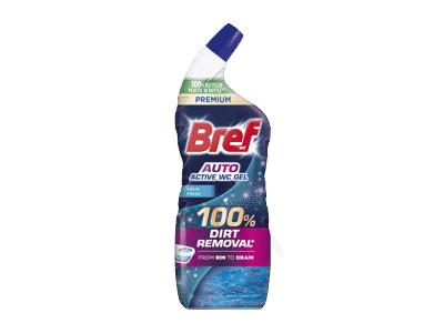 WC valiklis BREF AUTO ACTIVE Aqua Fresh, 750 ml