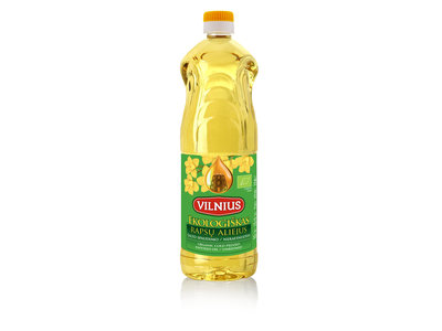 Ekologiškas rapsų aliejus Vilnius, 1l LT-EKO-001