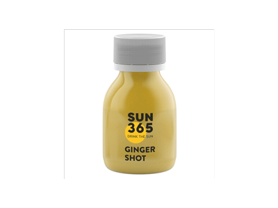 Vaisių sultys SUN 365 su imbierais, 60 ml