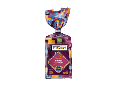 Ekologiški grikių trapučiai, 100 g