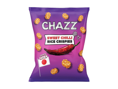Ryžių užkandis CHAZZ SWEET CHILLI, 100 g