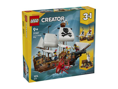 Konstruktorius LEGO PIRATŲ LAIVAS 31387