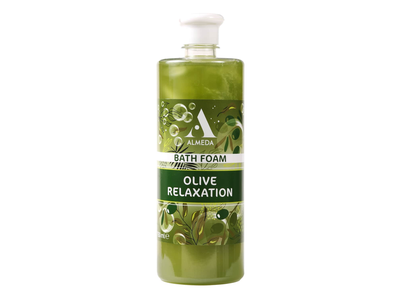 Vonios putos ALMEDA OLIVE RELAXATION, 750ml