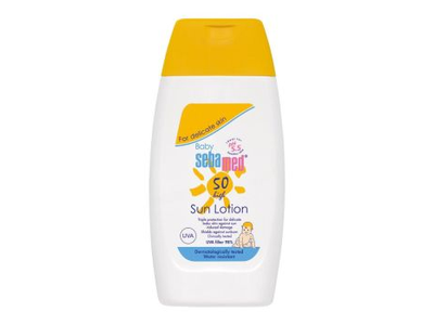 SEBAMED BABY SUN CARE MULTI PROTECT SPF50 vaikų apsauginis losjonas nuo saulės, 200 ml