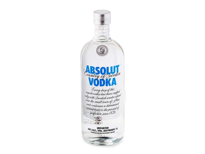 Degtinė ABSOLUT VODKA 40%, 1 l
