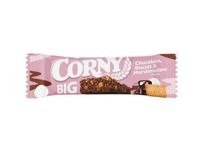 Javainis CORNY, šokoladinių sausainių ir zefyrų skonio, 40 g, 40 g