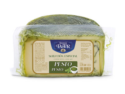 Pusk. karvių ir avių pieno sūris su pesto pad., 45 % rieb., 1 kg