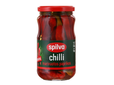 Marinuotos aitriosios paprikos SPILVA, 330 g