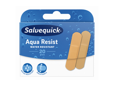 Pleistrai SALVEQUICK AQUA RESIST, N20, 20 vnt.
