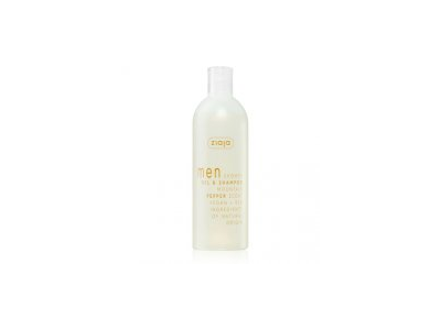 Kūno ir plaukų dušo želė vyrams ZIAJA MEN MOUNTAIN PEPPER, 400 ml