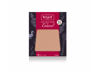Ančių kepenėlių paštetas ROUGIE, Foie gras, 40 g