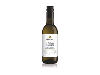 Baltasis sausas vynas ZONIN VENTITERRE PINOT GRIGIO, 250 ml