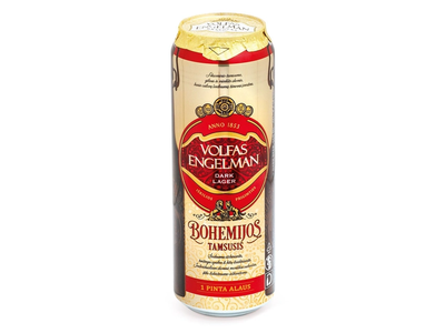 VOLFO ENGELMAN TAMSUSIS BOHEMIJOS alus, 568 ml
