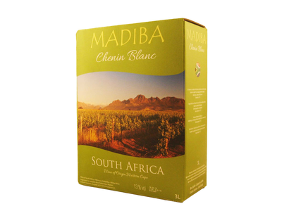 Vynas MADIBA Chenin blanc, BIB, baltasis, sausas, 3 l