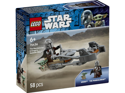 Konstr. LEGO Mand. Ir Grogu Motociklas 75436
