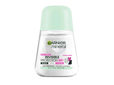 Moteriškas rutulinis dezodorantas GARNIER INVISIBLE, 50 ml