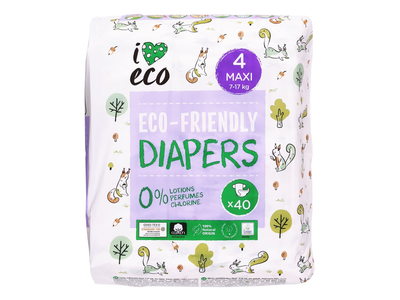 Sauskel I LOVE ECO MAXI S4 7-17kg, 40vnt