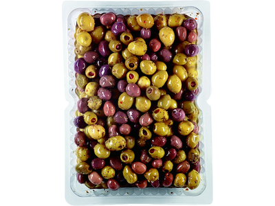 Alyvuogių mišinys aliejuje VIANDER, su prieskoniais, 1.5kg