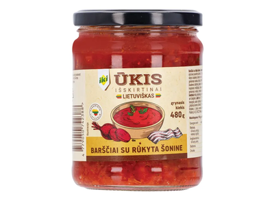 Ukrainietiški barščiai su šonine IKI ŪKIS, 480 g