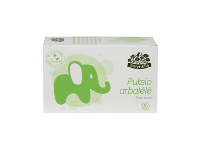 Žolelių arbata PUKSIO ARBATĖLĖ (nuo 9 mėn.), 0.05 kg