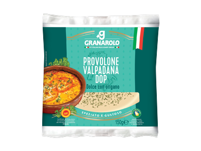 Sūris Provolone Valpadana GRANAROLO, PDO, Dolce, su raudonėliu,150 g
