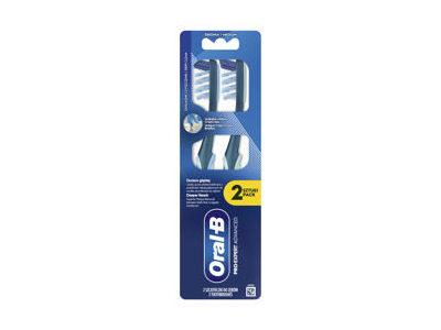 Dantų šepetėlis ORAL-B Pro-Expert Advanced, Deep Clean, Medium, 2 vnt.