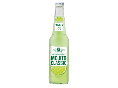 Nealkoholinis kokteilis LE COQ, Virgin Mojito, 0,0%, 0,33 l, butelis D